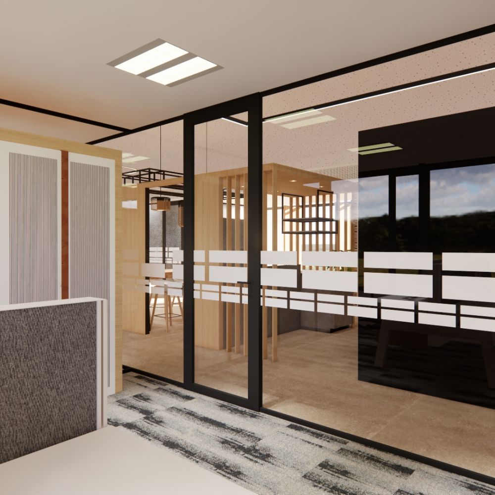 Kantoorinrichting (deel 1 - 3D tekenwerk)