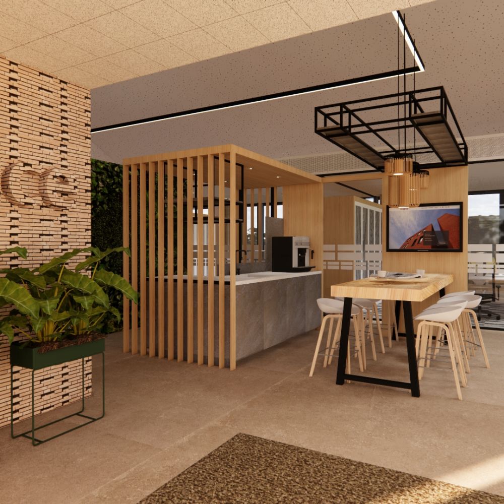 Kantoorinrichting (deel 1 - 3D tekenwerk)