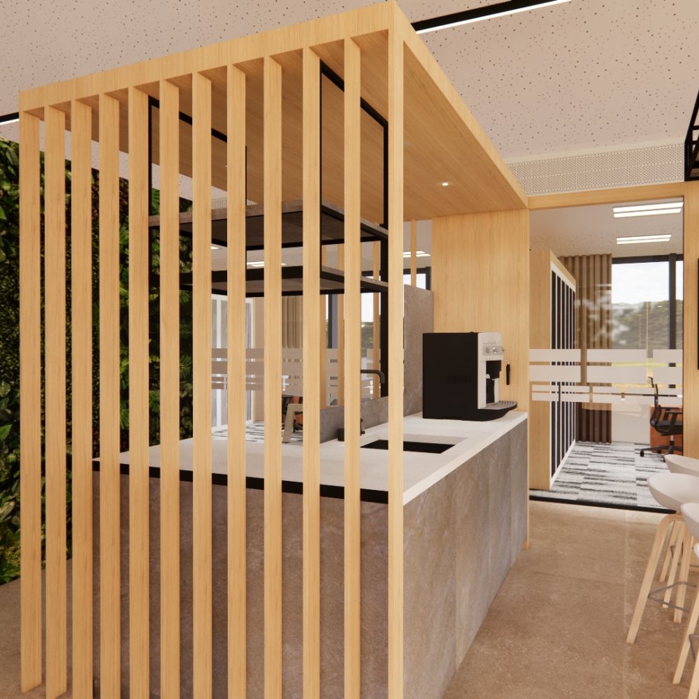 Kantoorinrichting (deel 1 - 3D tekenwerk)